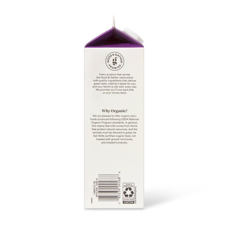 Organic Half & Half - 1qt - Good & Gather™