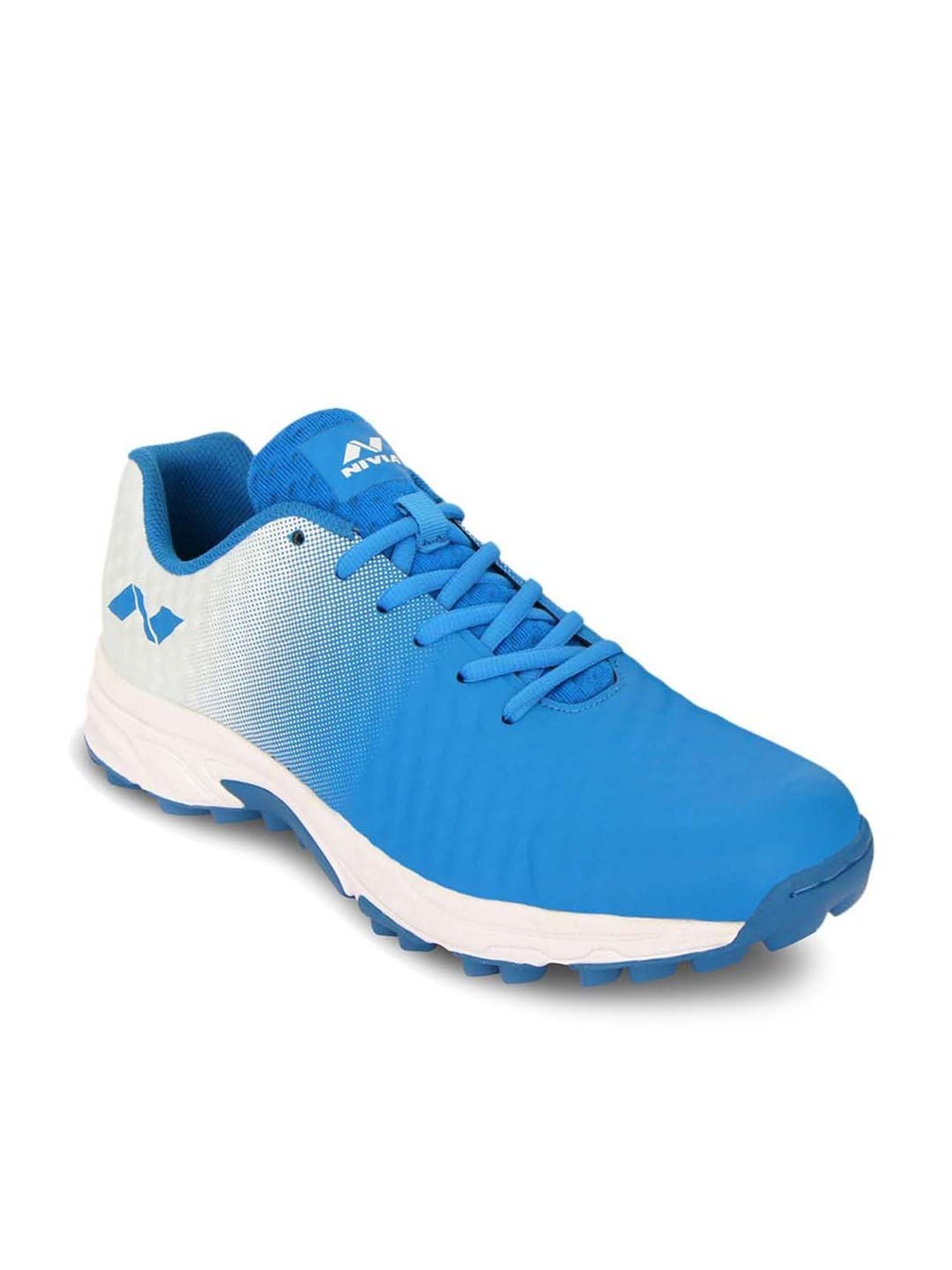 Nivia Men's Cric-1000 Blue Cricket Shoes