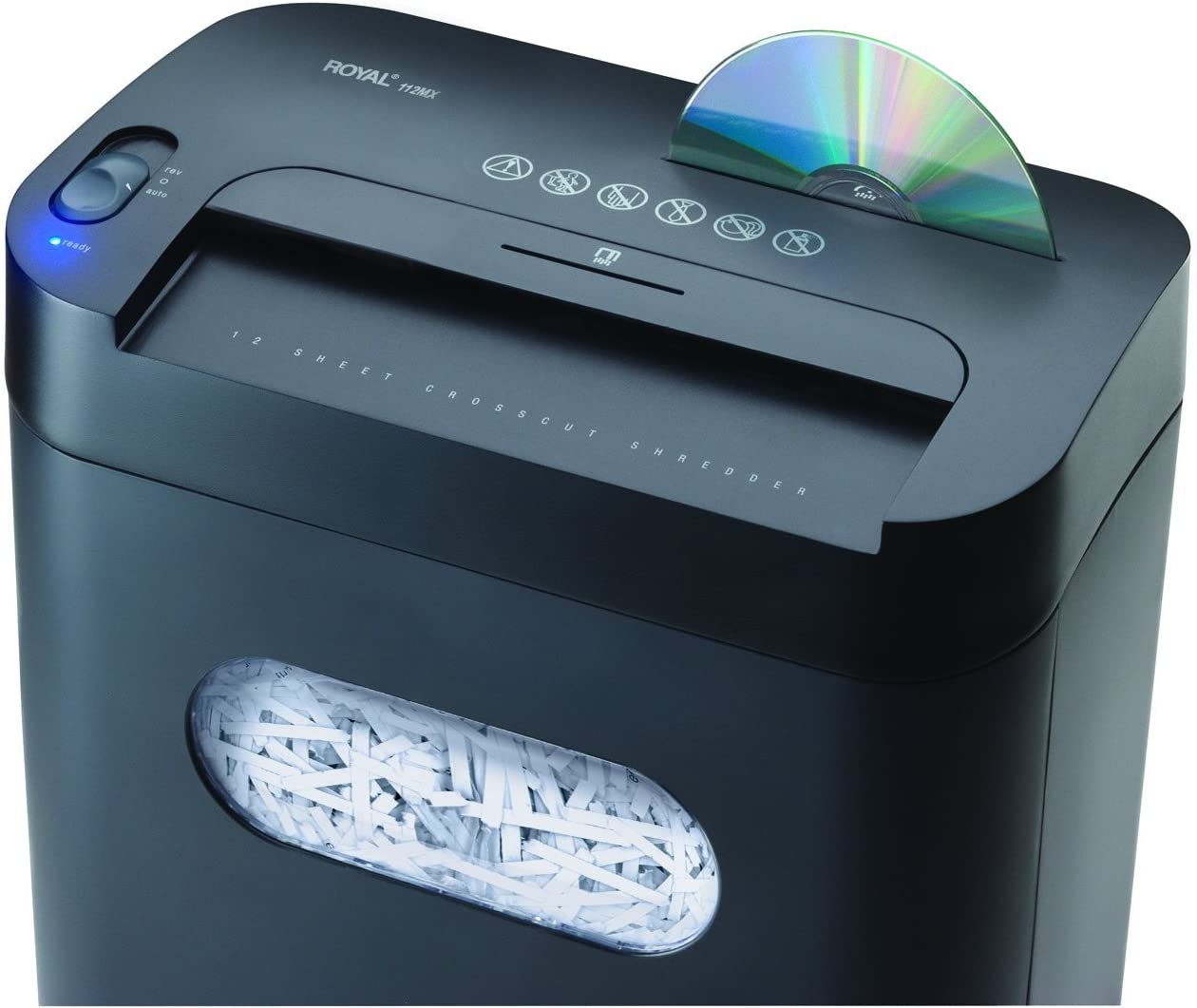 Royal 29186X 112MX 6 Sheet Cross-Cut Paper Shredder