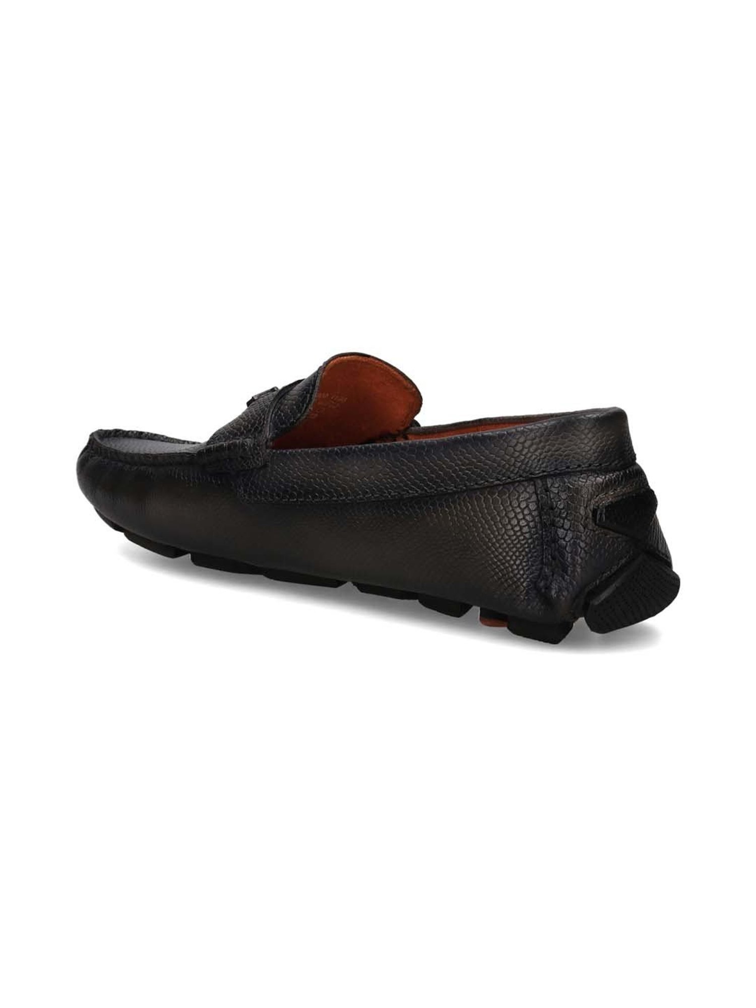 Bagatt Men's Hexa Black Loafers