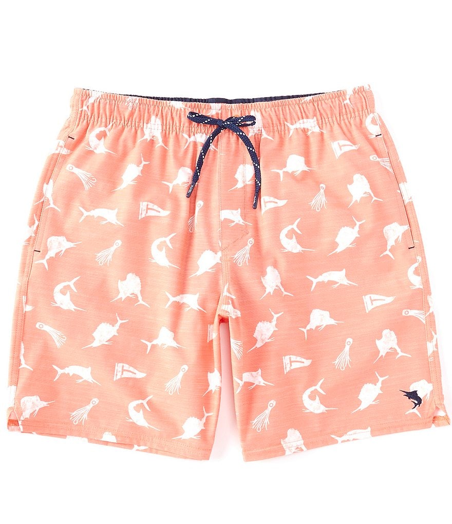 Salt Life The Hunt 18#double; Outseam Volley Swim Trunks