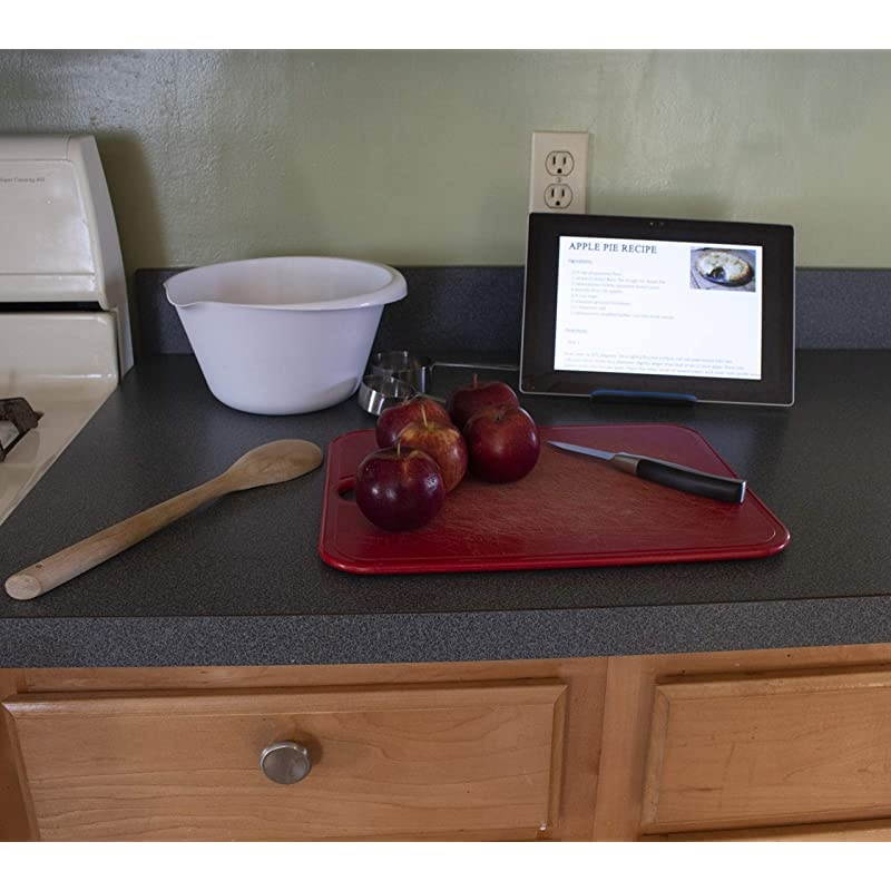 Stand Hands Free Universal Cellphone Holder for Air Travel, Hotel, Home, Desk, Bed, Kitchen, Video Chatting, Studying, and Cooking.