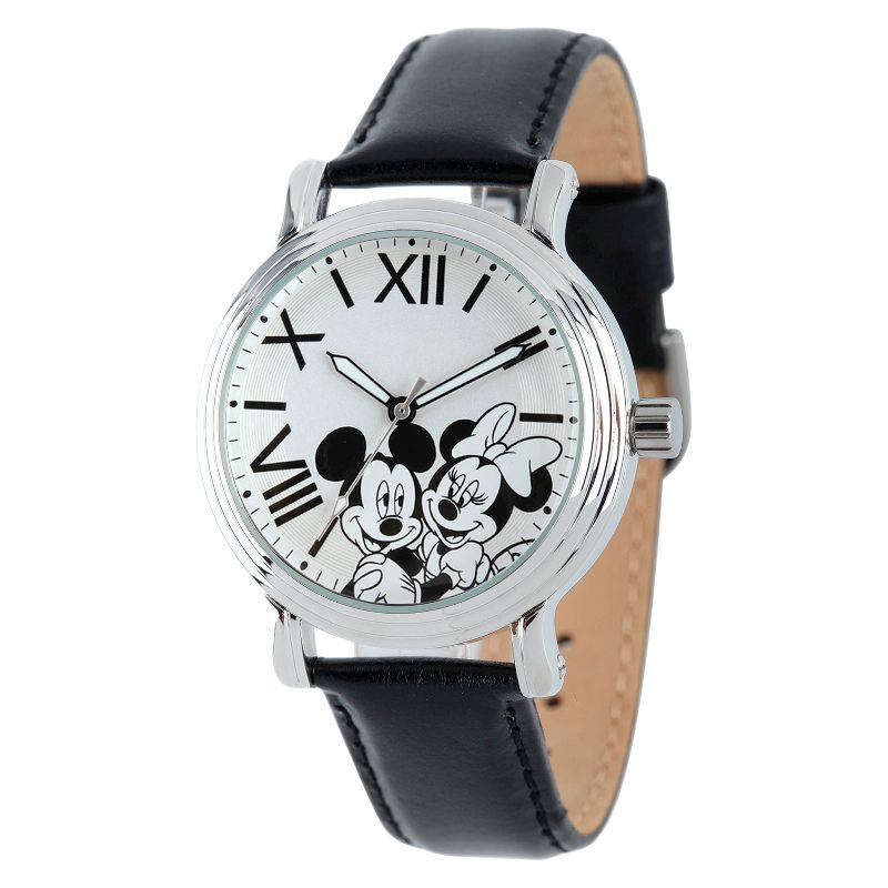Women's Disney Alice in Wonderland Silver Alloy Watch - Red