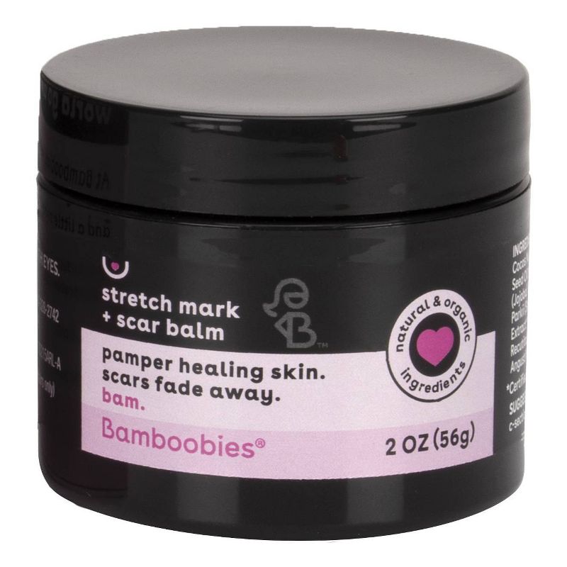 Bamboobies Stretch Mark + Scar Balm Cream - 2oz