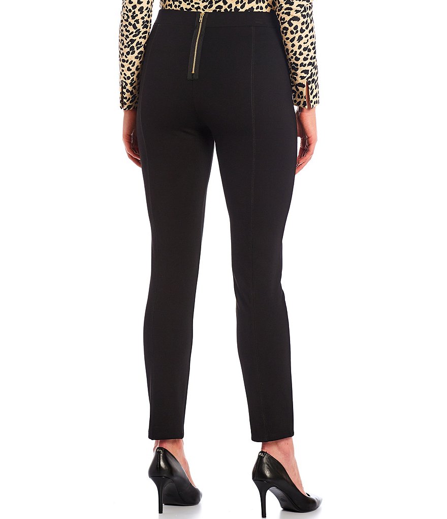 Jude Connally Olivia Ponte Knit Pull-On Hidden Elastic Waist Pants