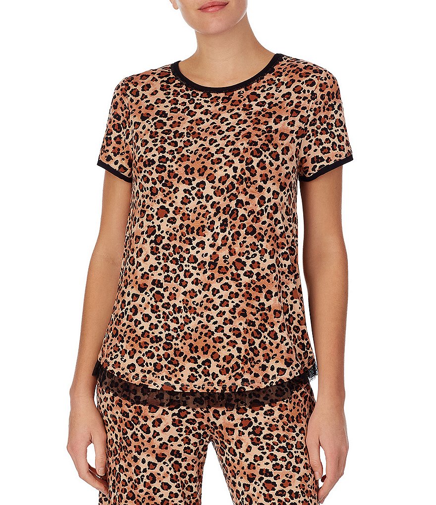 Peanuts Plus Snoopy Print Knit Coordinating Sleep Tee