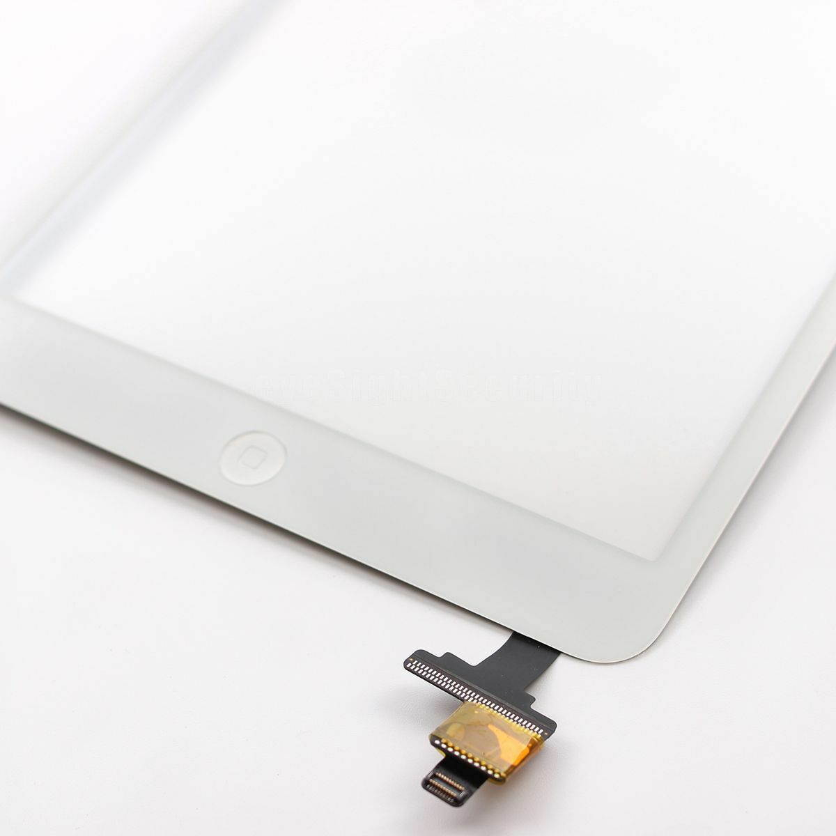 New White Touch Screen Glass Digitizer Replacement+ IC+Home Button for iPad Mini 1 2 + Tools