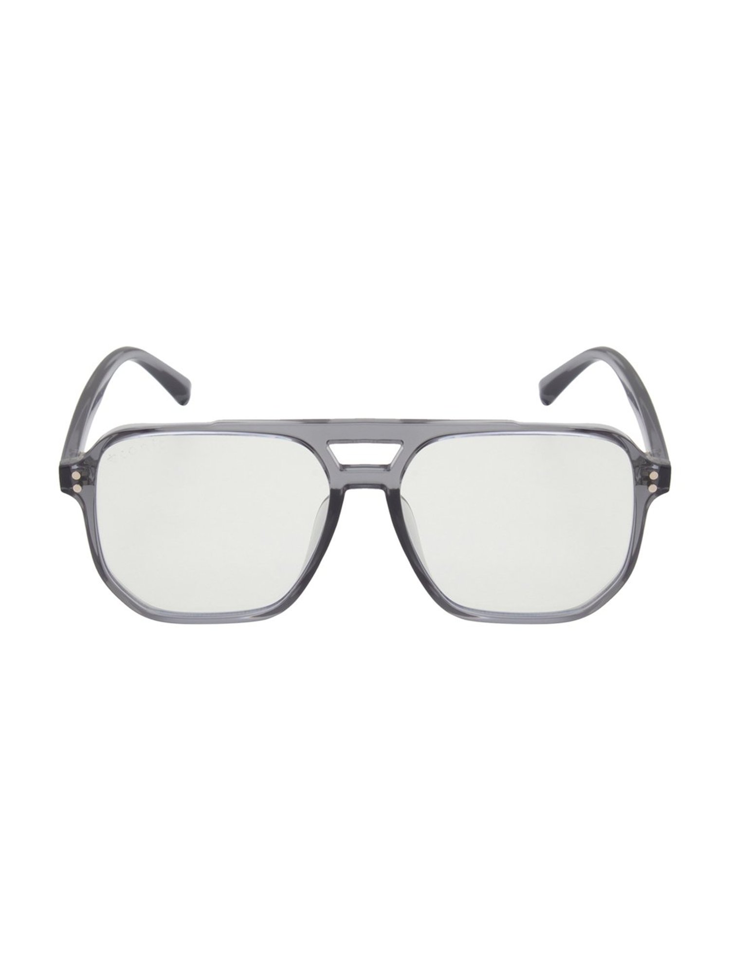 Ted Smith Transparent Aviator Polarized Unisex Sunglasses