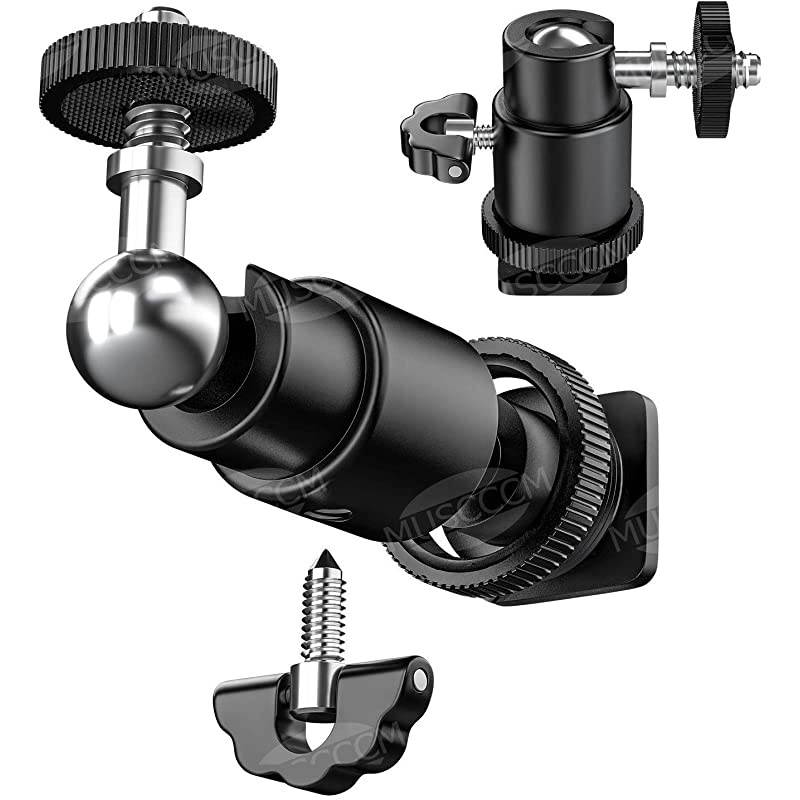 Camera Screw 21 Pcs 14 Inch and 38 Inch Converter Threaded Screws 14 Hot Shoe Adapter Mount Camera Ball Head Set for CameraTripodMonopodLight Stand