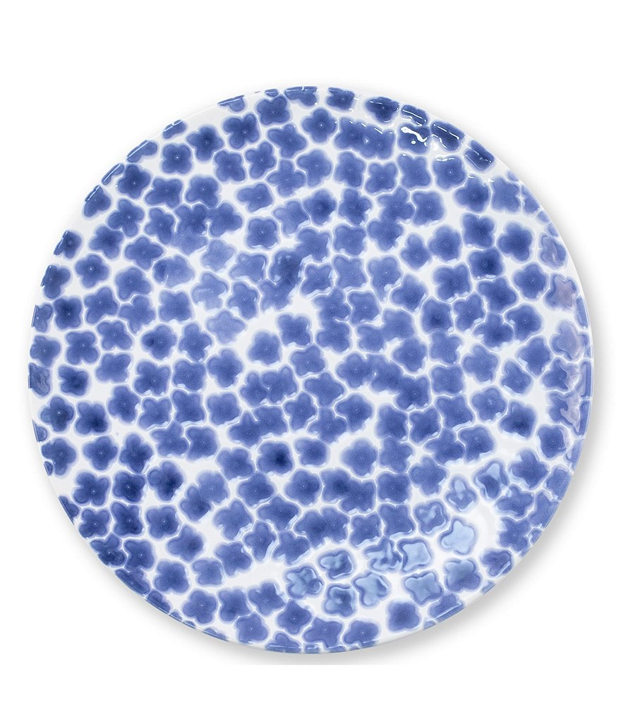 VIETRI Santorini Flower Salad Plate