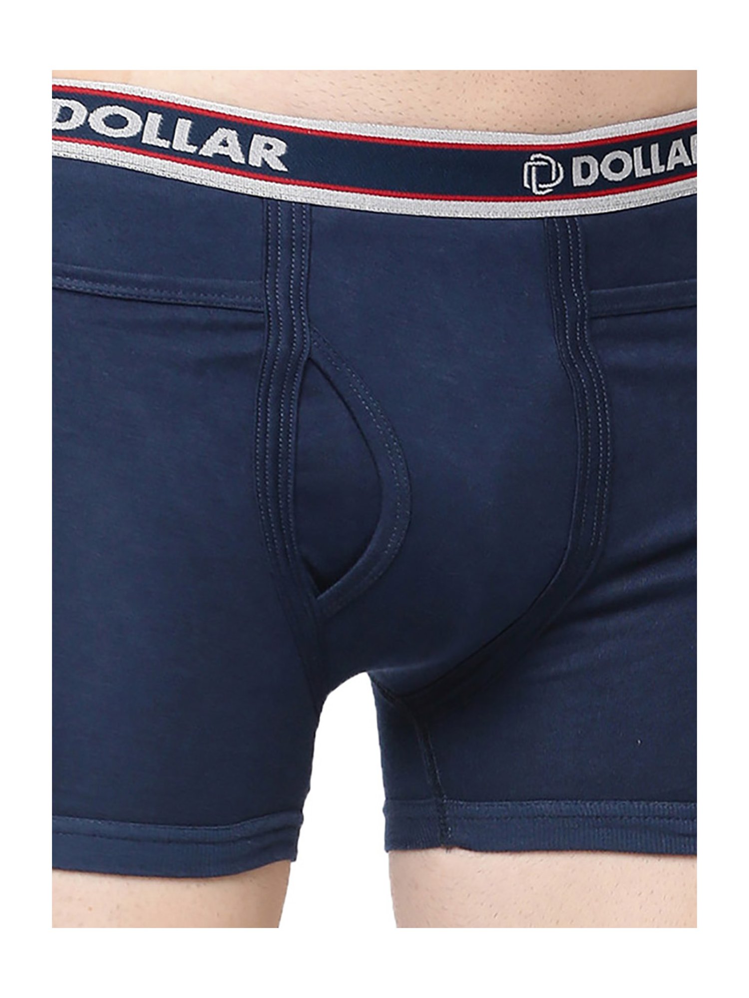 Dollar Bigboss Multicolor Solid Trunks (Pack of 3)
