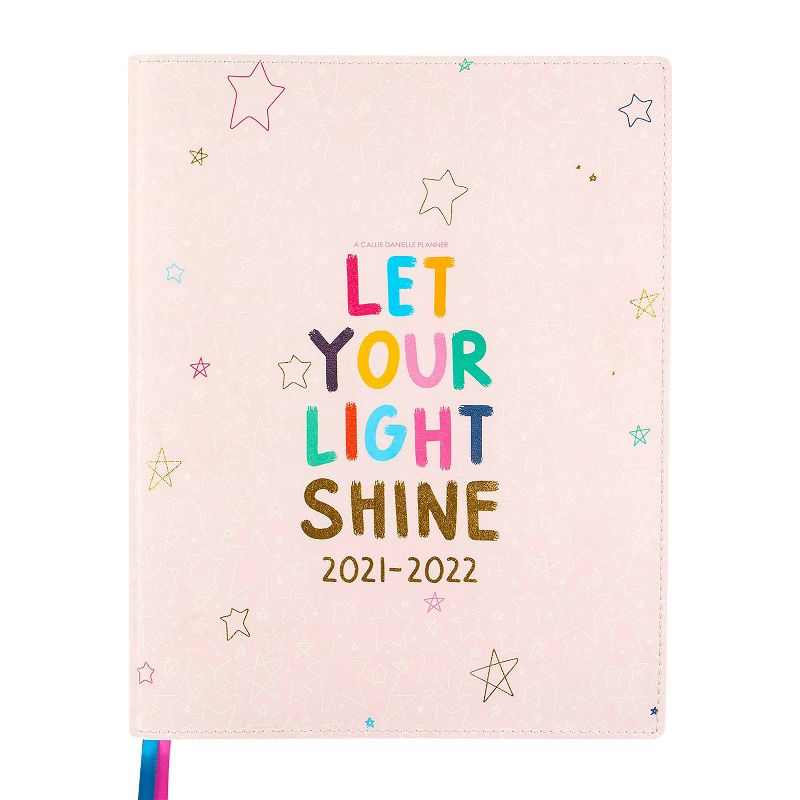 2021-22 Academic Planner Let Your Light Shine - Callie Danielle