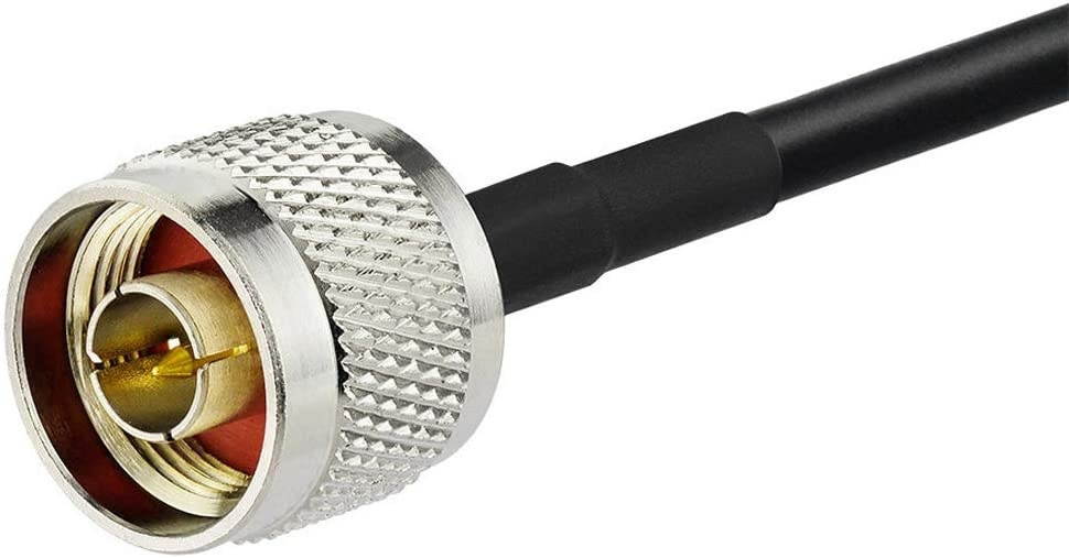 Eightwood RP-SMA Male to N Male WiFi Router Antenna Extension Cable Coax RG58 20 feet