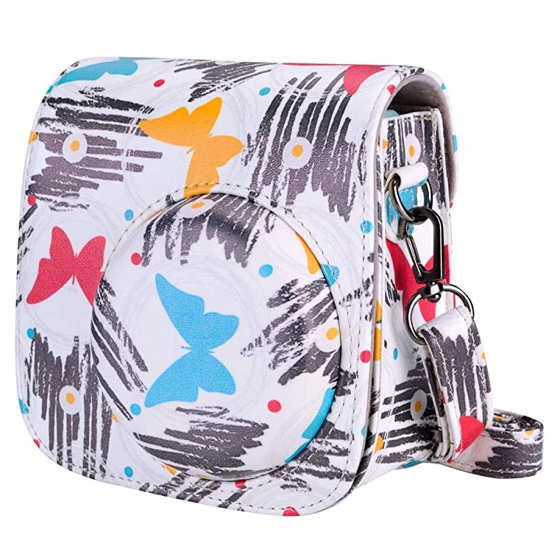 Instax Mini 9 Camera Accessories Bundles Compatible with Fujifilm Instax Mini 9 Mini 8 Mini 8+ Camera with Mini 9 Case108 Photos Mini Photo Albumetc Color Butterfly14 Items