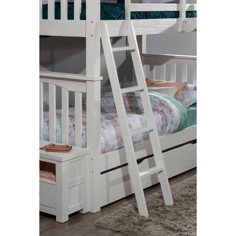 Twin Highlands Harper Bunk Bed with Trundle White - Hillsdale Furniture