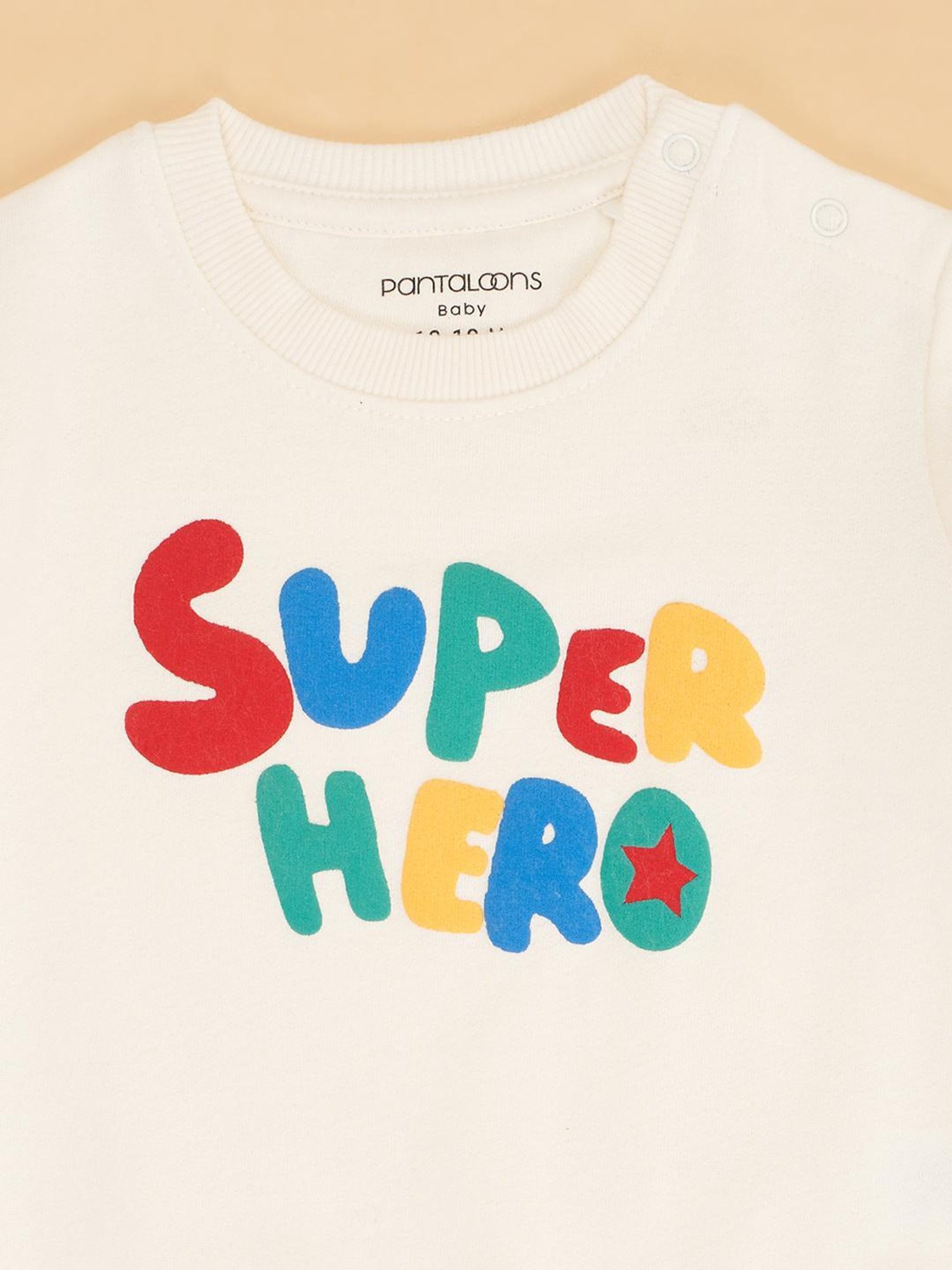 Pantaloons Baby White Sweatshirt