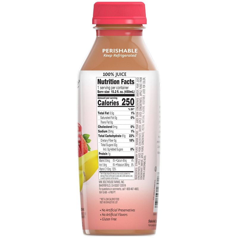 Bolthouse Farms Strawberry Banana - 15.2 fl oz