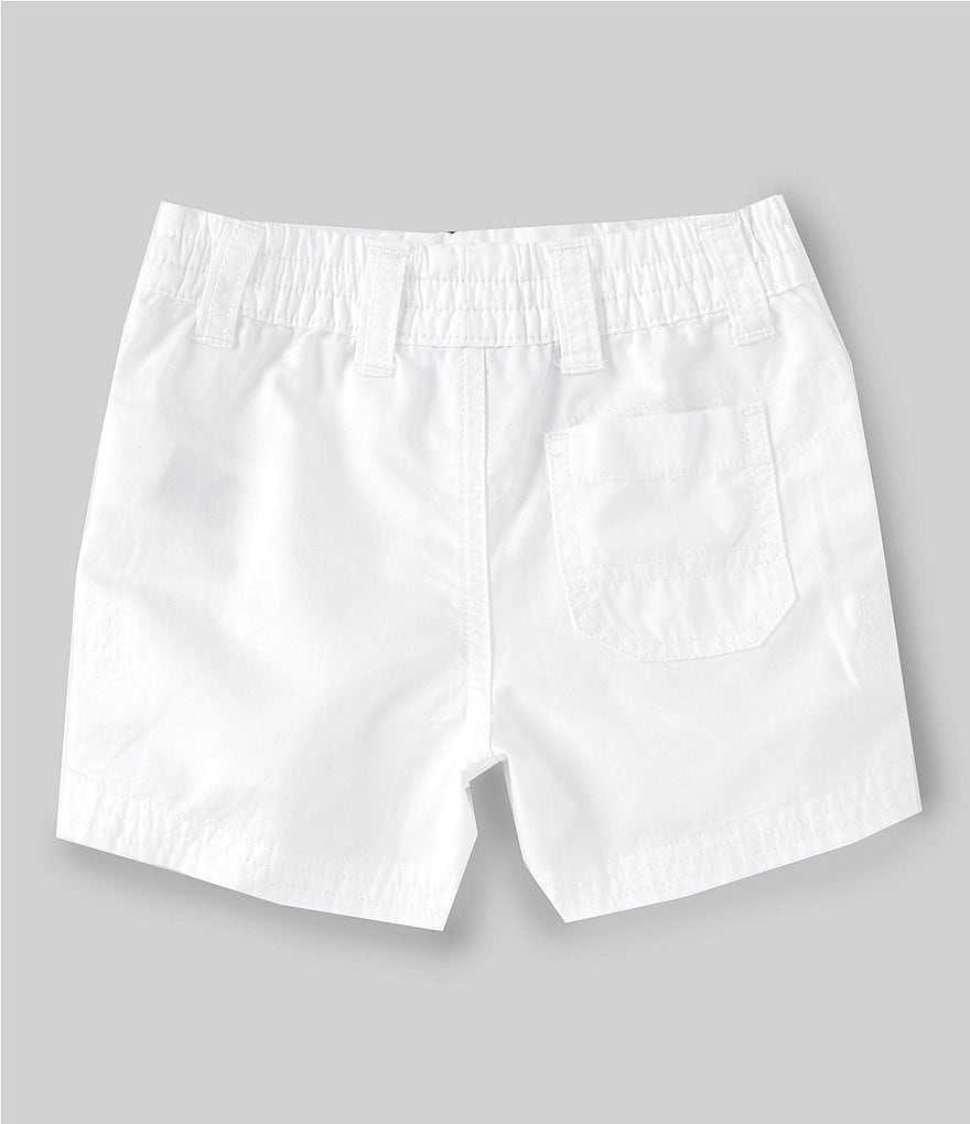 Edgehill Collection Baby Boys 3-24 Months Flat Front Linen Shorts