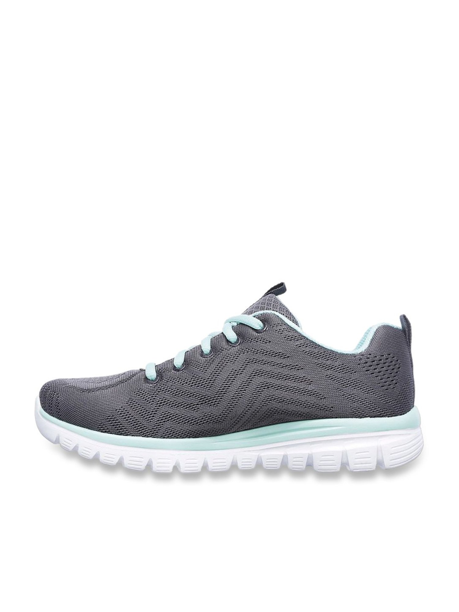 Skechers Women's Graceful Get Connected Grey Running Shoes