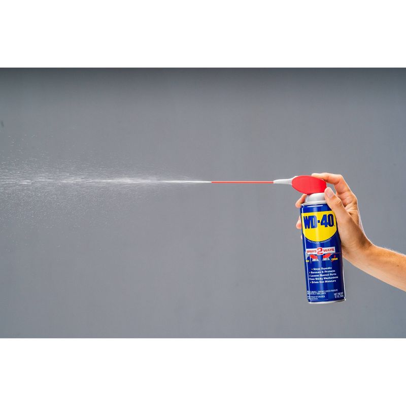 WD-40 12oz Industrial Lubricants Multi-Use Product with Smart Straw Spray