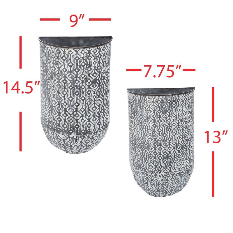 AquaSavTM Oxford Wall Planter, 18" - Pride Garden Products