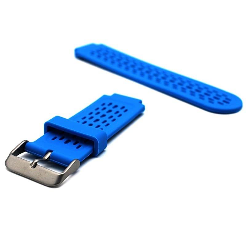 Silicone Strap Replacement Band for Garmin Approach S2 S4 GPS Golf WatchSilicone Blue