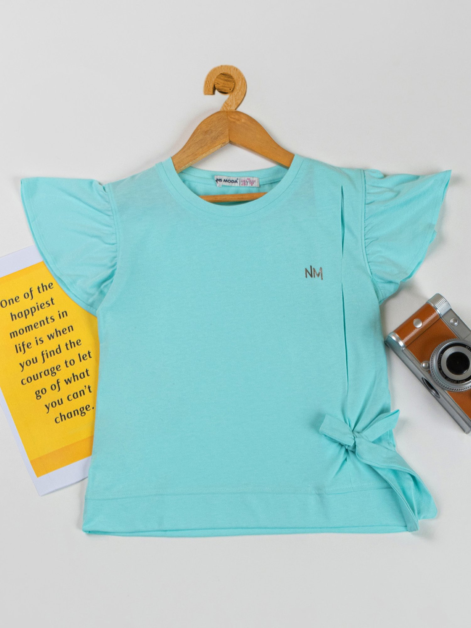 NINS MODA Kids Turquiose Solid Top