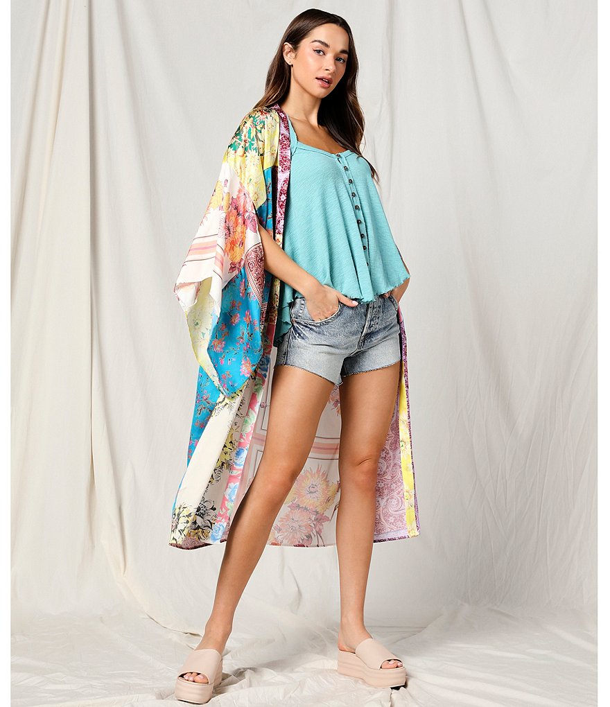 Free People Taliesin High Rise Button Fly Cut Off Shorts