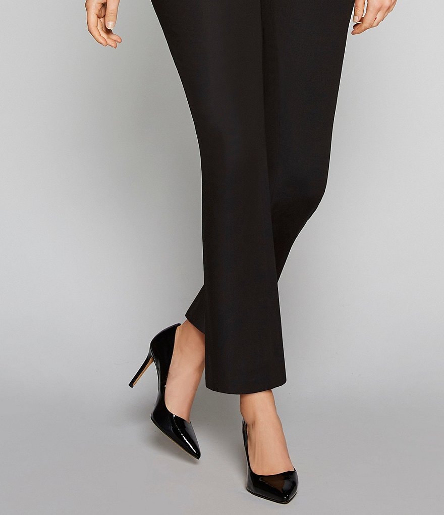 Deltan Tessa Croc-Embossed T-Strap Block Heel Pumps