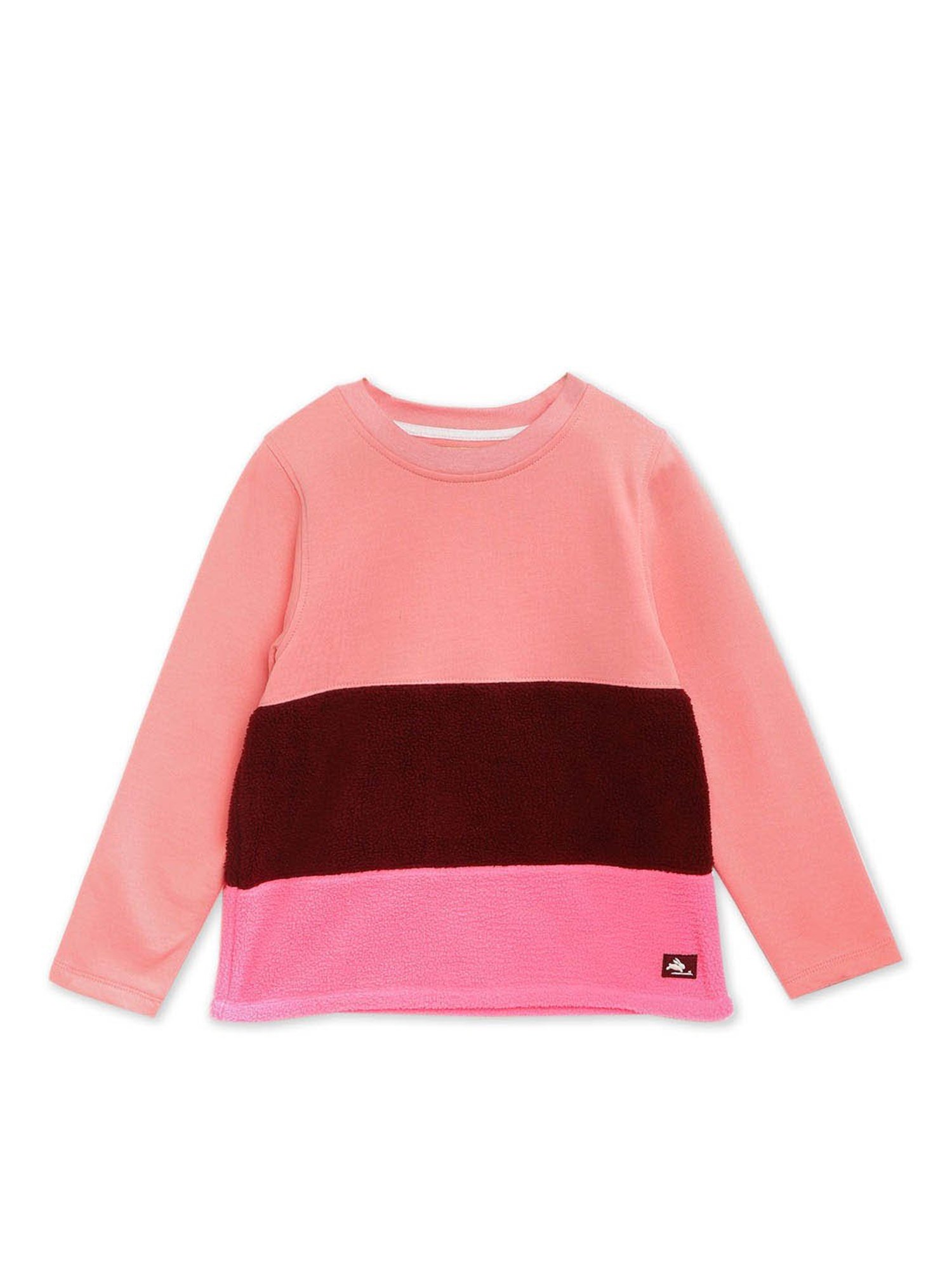 Cherry Crumble By Nitt Hyman Kids Multicolor Color Block Sweatshirt