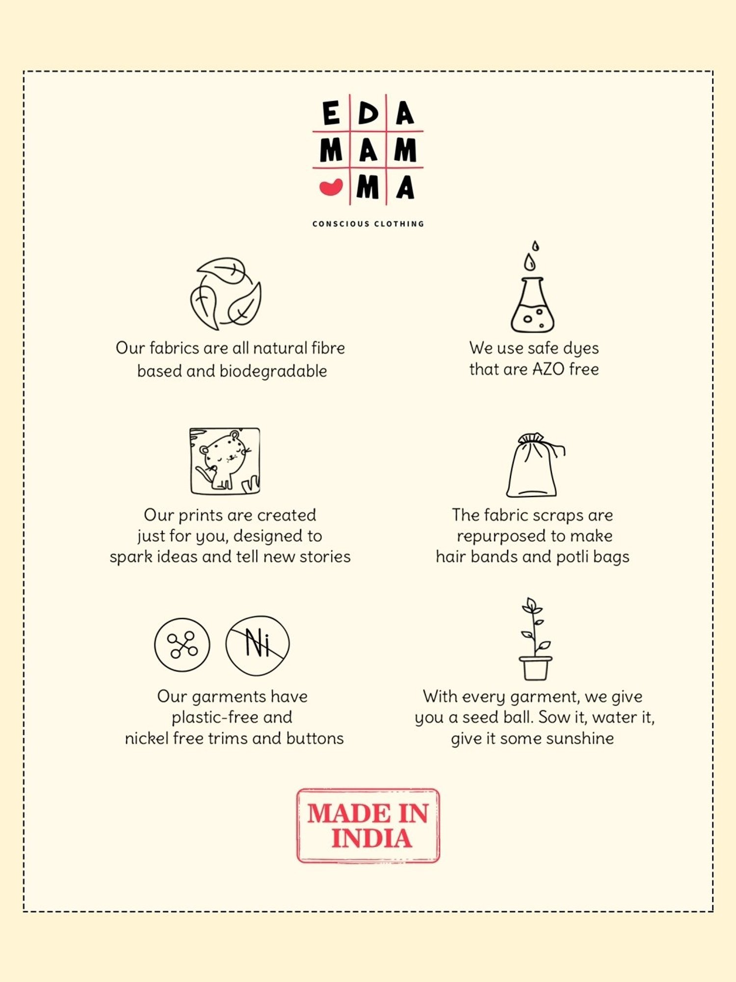 Ed-a-Mamma Kids Pink Cotton Embroidered Dress