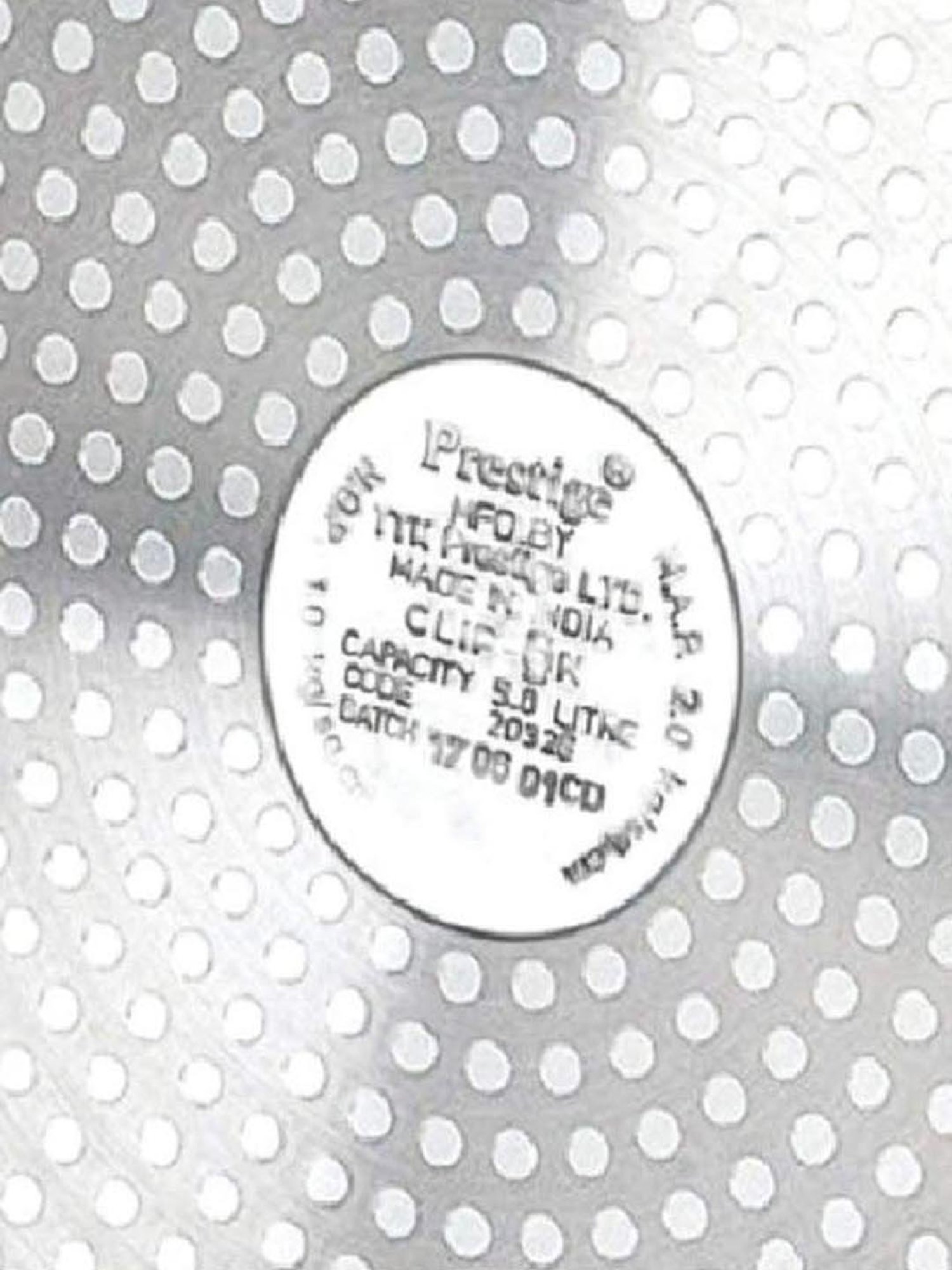 Prestige Omega Deluxe Black Aluminium 3 Piece Cookware Set (1000 ml)