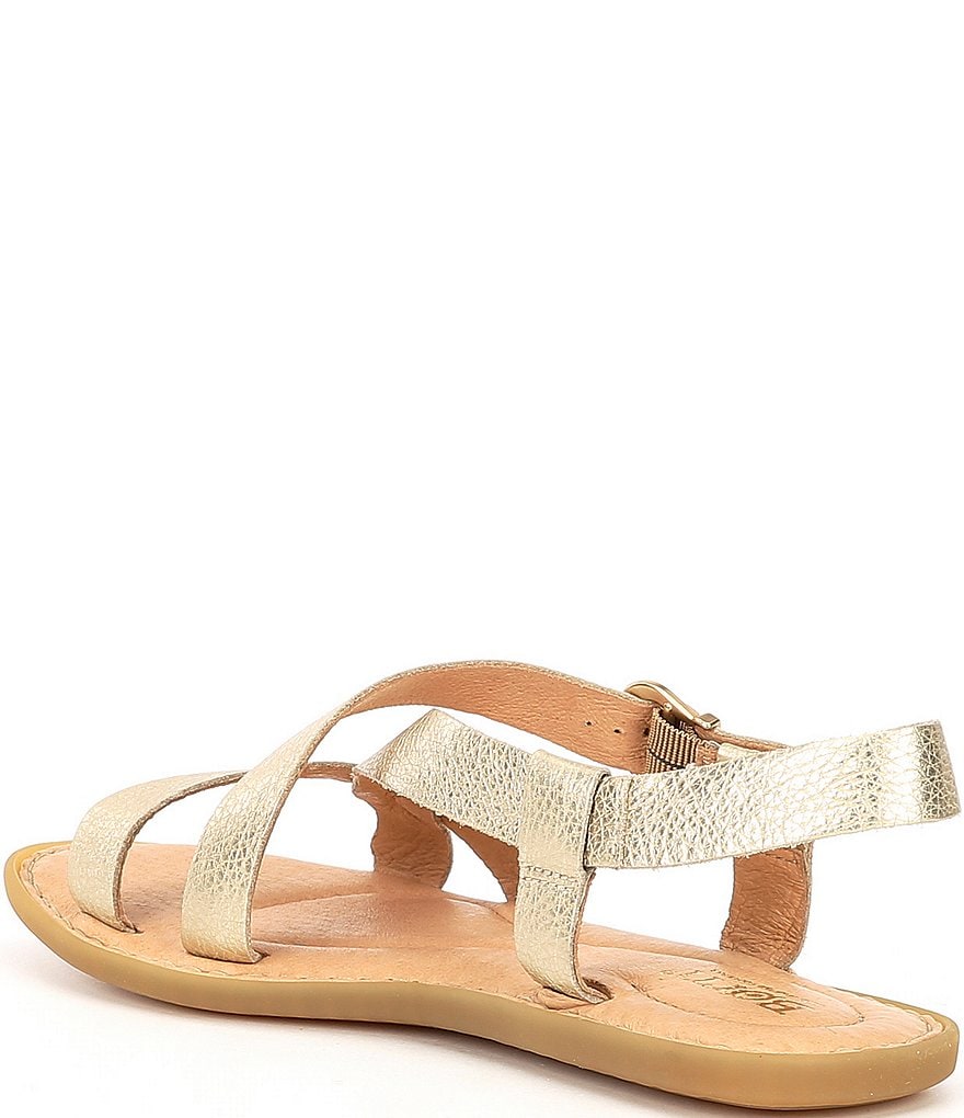 Born Ruben Banded Strappy Leather Sandals