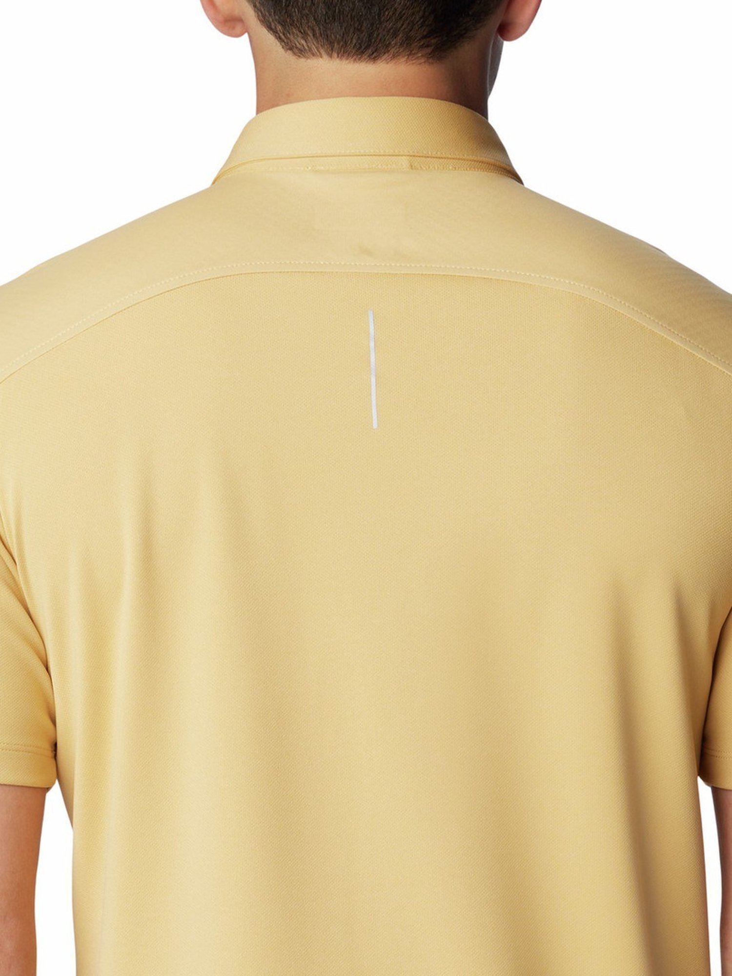 Columbia Light Camel Regular Fit Polo T-Shirt