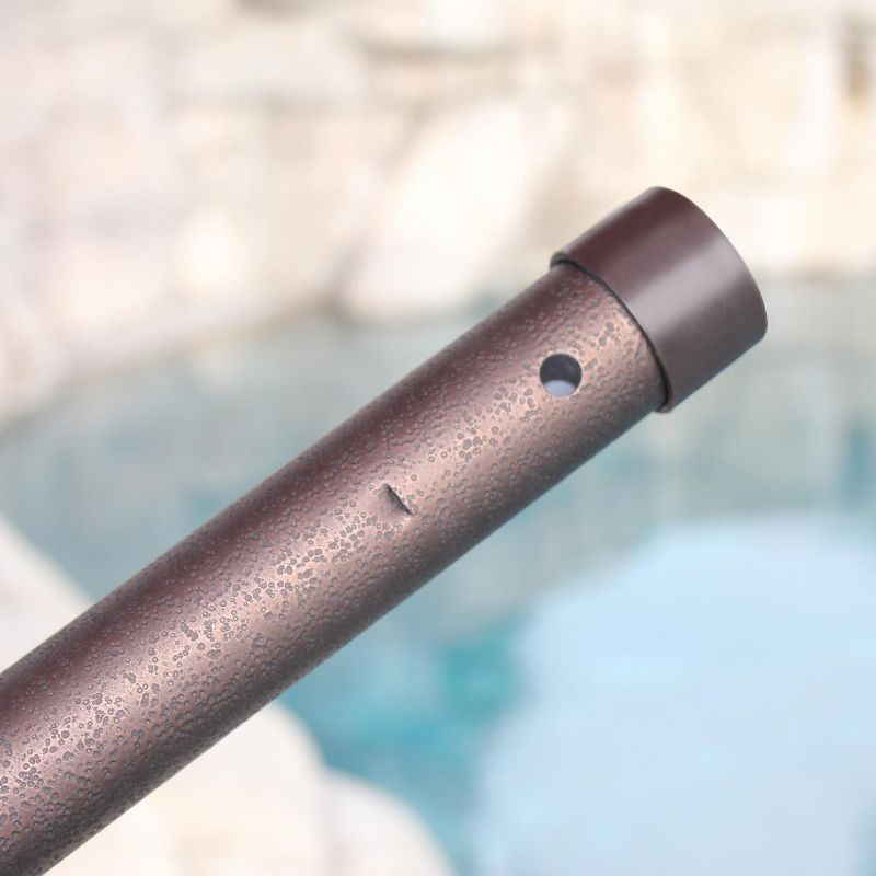 Costway 6.5FT Patio Beach Umbrella Sun Shade Tilt Carry Bag