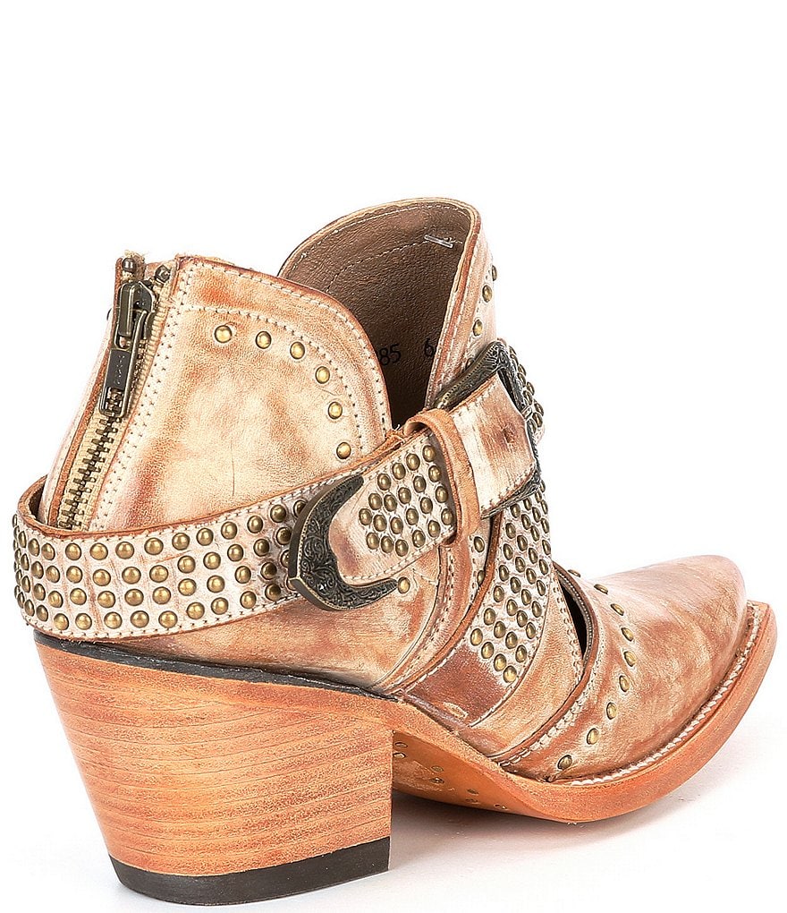Ariat Dixon Rock N Roll Studded Leather Western Booties