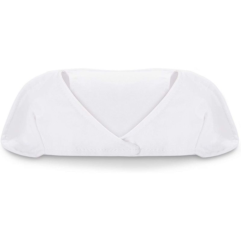 Spooky Central 3-Pack Nurse Hat, Red and White Emblem Nurse Bonnet Cap, Halloween Costume Accessories for Women