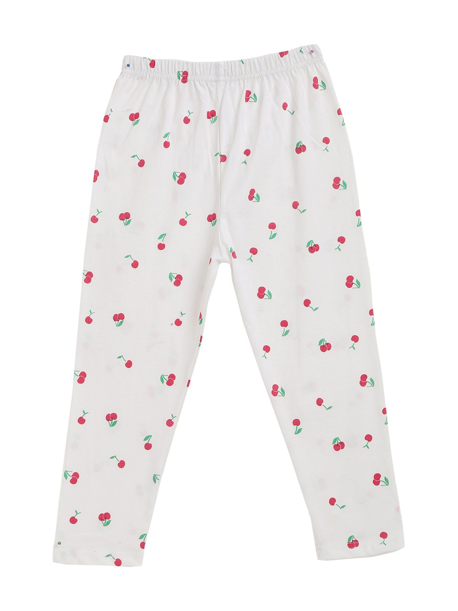 Kids Craft White Cotton Printed T-Shirt & Pants