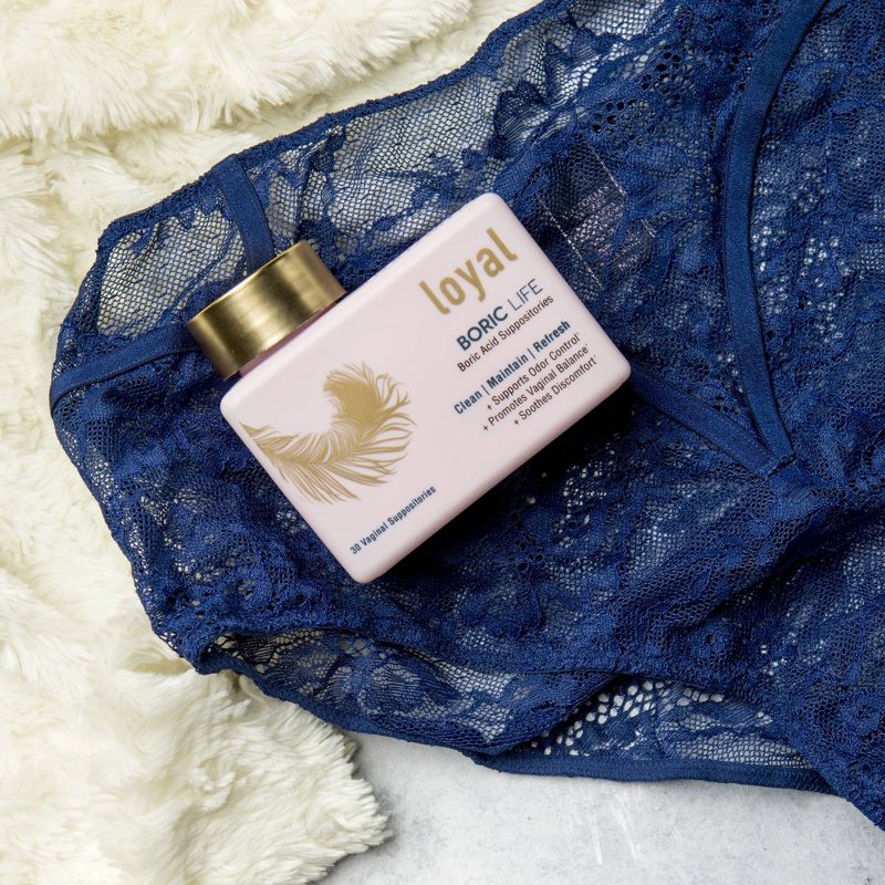 Loyal Boric Life Boric Acid Suppositories  - 30ct