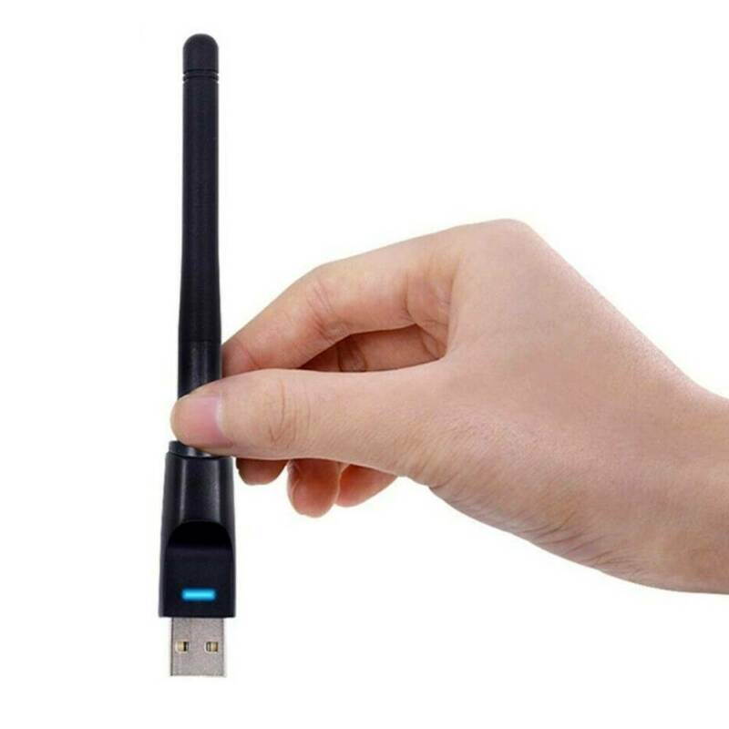 USB Wifi Adapter, 150Mbps PC Dongle Wireless Adapter, 802.11b/g/n, 2dbi Antenna Network Adapter, 2.4G/150Mbps For Windows XP/Vista