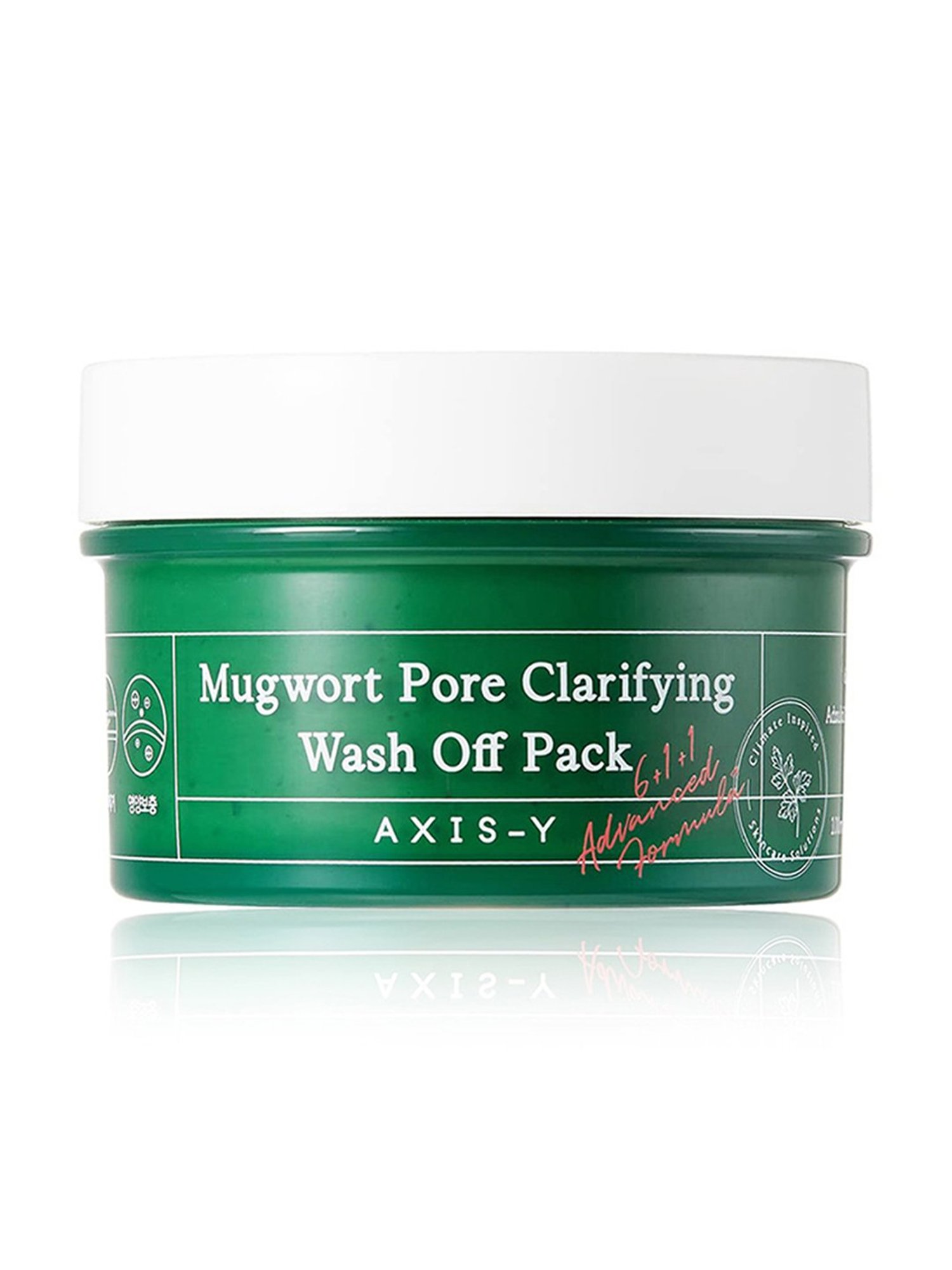 Axis-Y Mugwort Pore Clarifying Wash Off Pack - 100 ml