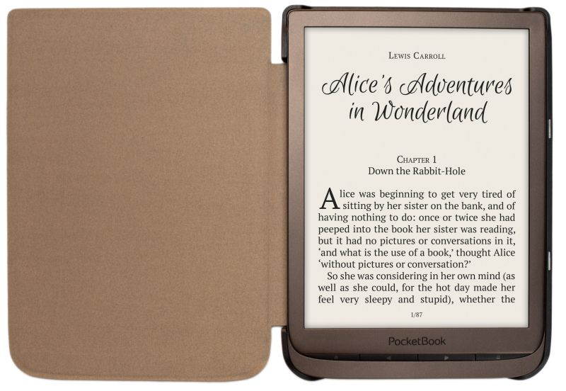 PocketBook Cover for InkPad 3 Black; PU leather imitation; (WPUC-740-S-BK)