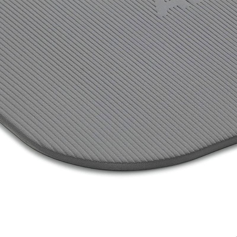 Airex 32-1257PL Corona 200 Workout Exercise Fitness Non Slip 0.6 Inch Thick Foam Floor Mat Pad for Yoga or Pilates at Home or Gym, Platinum