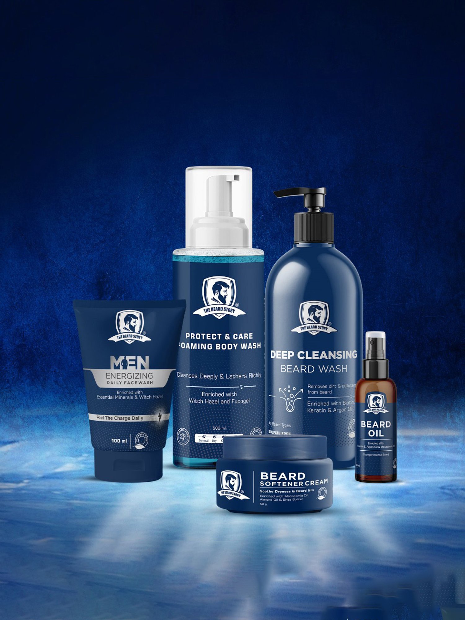 The Beard Story Deep Cleansing Beard Wash - 250 ml