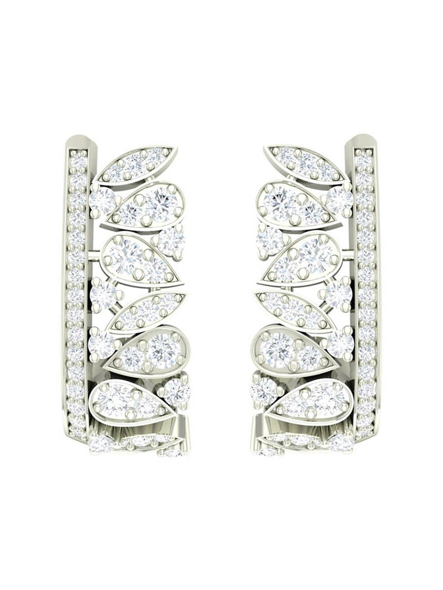 Clara 92.5 Sterling Silver Liana Earrings for Women