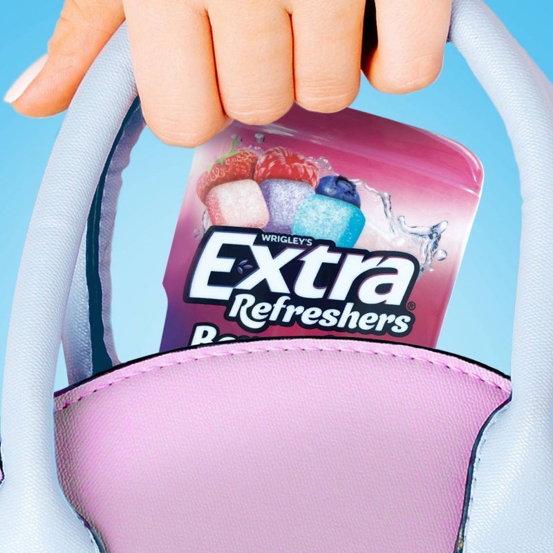 Extra Refreshers Berry Mix Gum 40-Piece Bottle