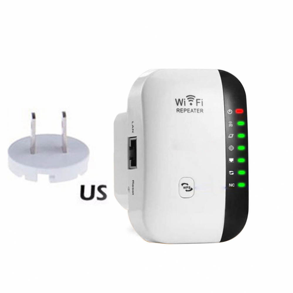 V-BEST Wifi Repeater Signal Amplifier 300m Wireless Routing Network Extender Transmit Booster