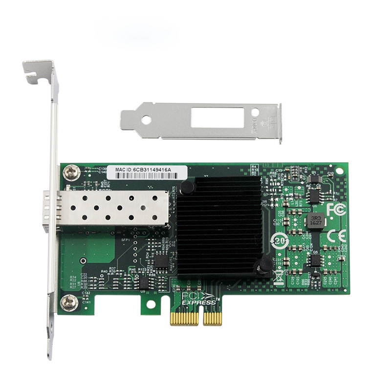 PCI-E X1 Gigabit SFP Fibre Optical Port Network Card Server Adapter Boardcom BCM5708S Chip For Windows/Linux/VMware