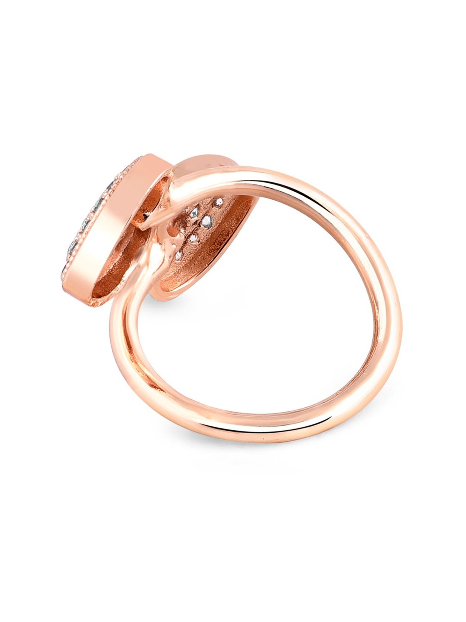 Accessorize London Women's Jewel Embellished Rings Set Of Three White