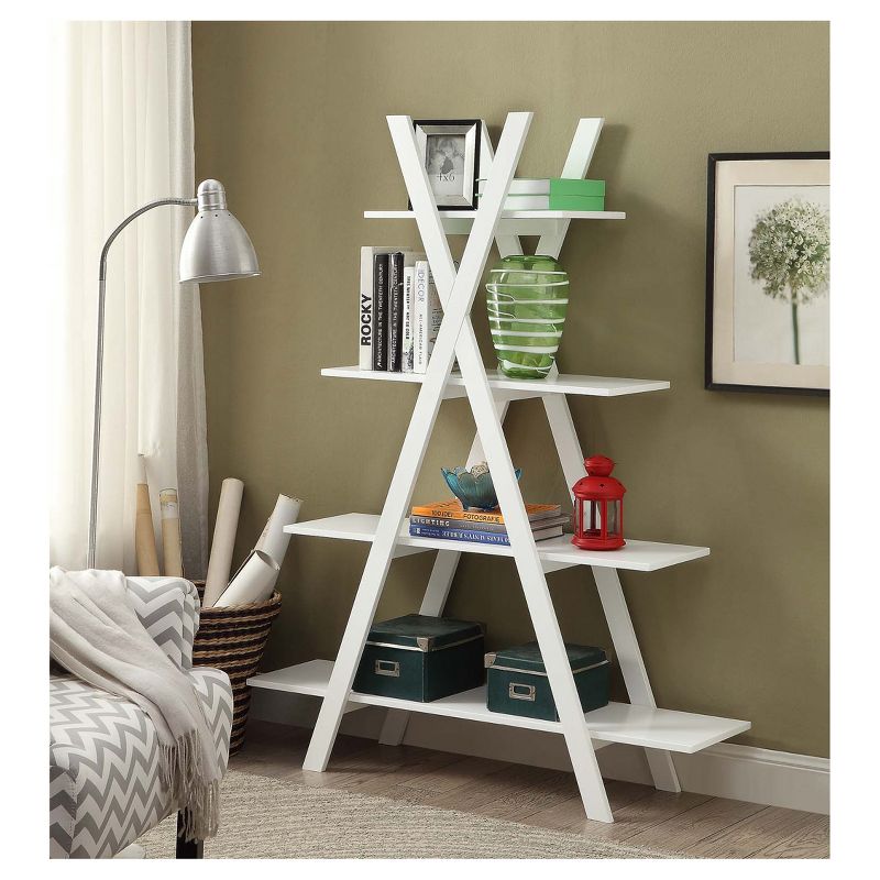 59" Oxford A Bookshelf White - Breighton Home